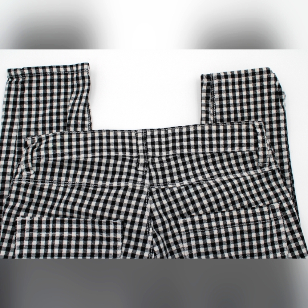 Lowry's Farm Black & White Checker Cropped Jeans – Women’s XS - Picture 4 of 6